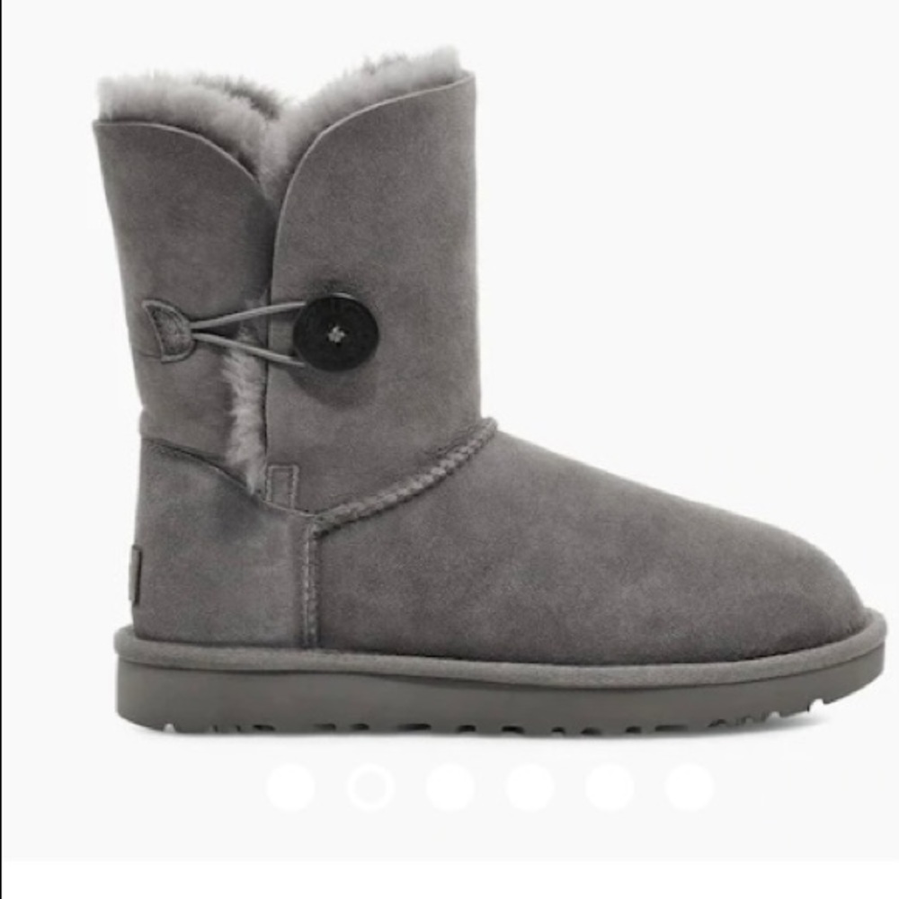 Grey Ankle Ugg’s with Bailey Buttons